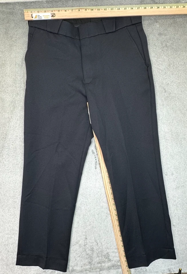 Flying Cross Men’s Command Uniform Pants 34R Freedom Fit Black Polyester - Image 3 of 4