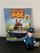 Vintage Small Postman Pat Plush Woodland Animations 1998 With TAG and book  