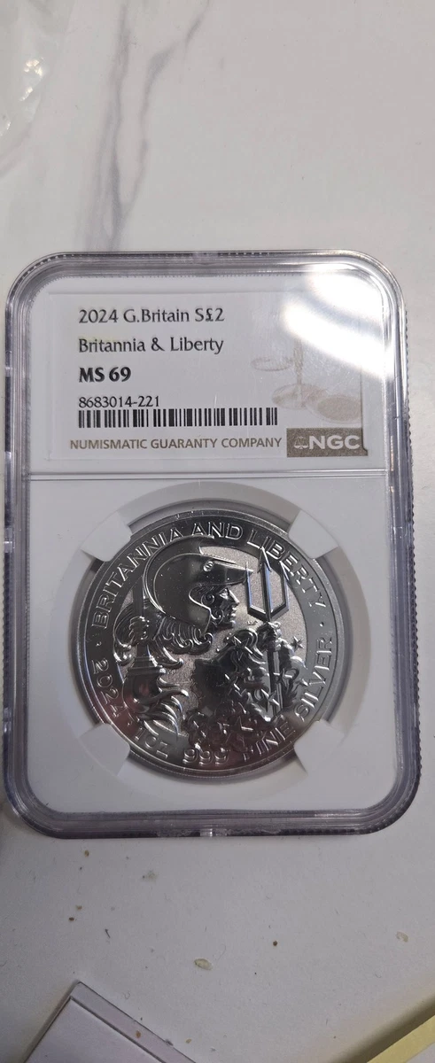 2024 Britannia & Liberty 1 oz Silver, representative item