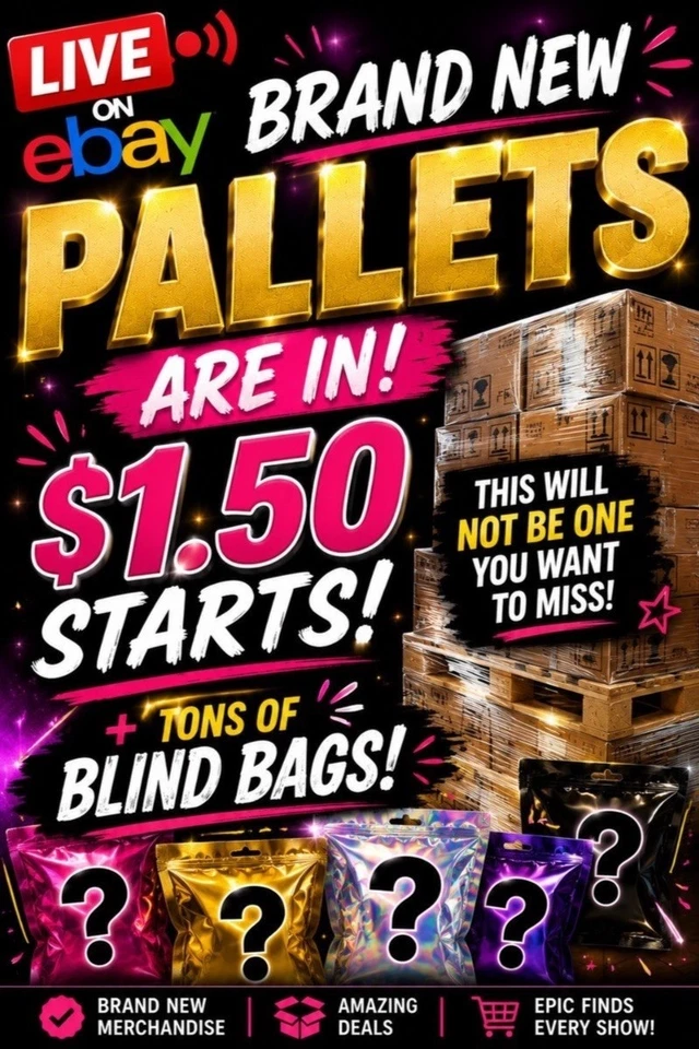$1.50 starts + MEGA BLIND BAG DEALS AND SURPRISES!