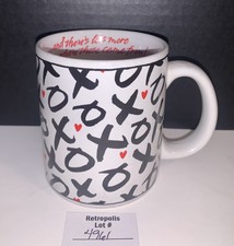 Valentine XO Hearts Love Coffee Mug American Greetings Designers Collection