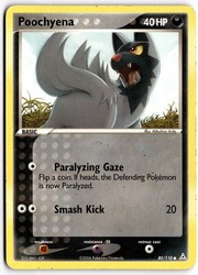 Poochyena 80/110 EX Holon Phantoms