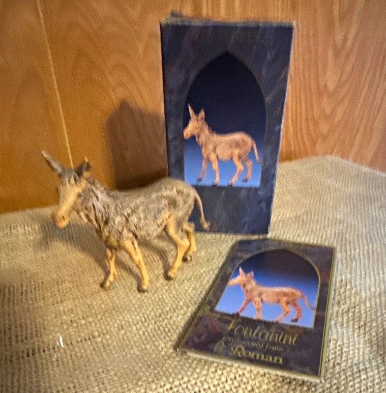Fontanini The Donkey Nativity Village Christmas 52443