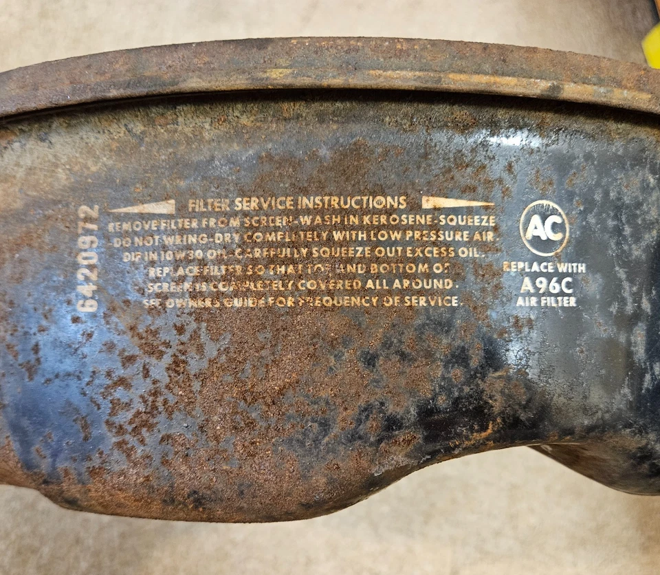 1965 1966 Pontiac Grand Prix Bonneville 389 421 воздухоочиститель дыхательный аппарат 6420972 - Изображение 3 из 4