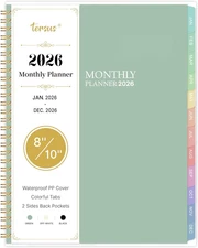 2026 Monthly Planner - 2026 Planner/Calendar, 12 Months Planner with Colorful Ta