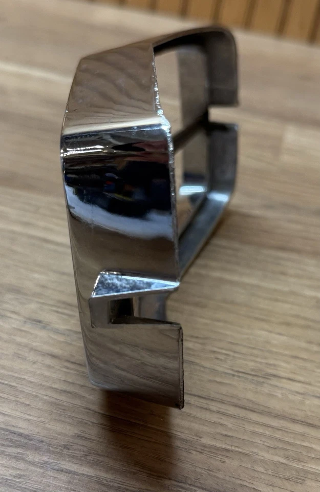 1962 Cadillac Deville Eldorado RARE Back Up Lens Bezel GM # 5953139 NICE CHROME! - Image 4 of 4
