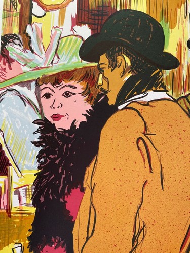 Macon Gallery Henri de TouLouse Lautrec Siebdruck - Bild 2 von 4
