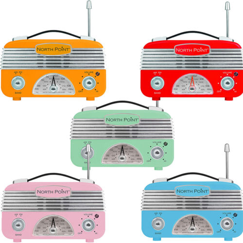 Northpoint AM/FM tragbares Vintage Radio - Bild 1 von 11