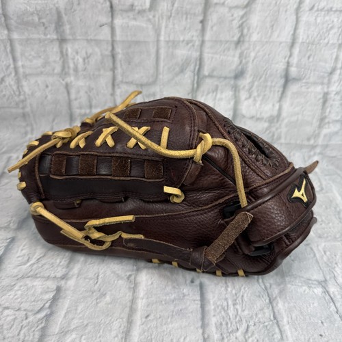 Mizuno Franchise Slowpitch Softball Glove 12.5" GFN 1250S1 Left Hand Thrower - Picture 4 of 9