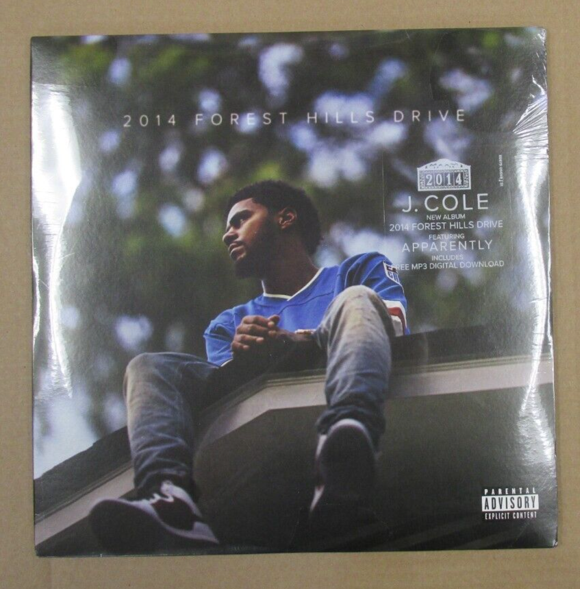 J. COLE - 2014 Forest Hills Drive 2LP Vinyl - *NEW & SEALED* [22D