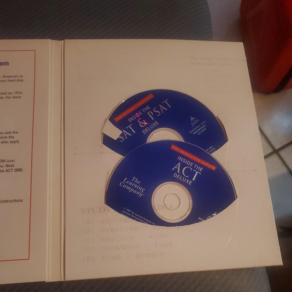 The Princeton Review: Inside the ACT SAT & PSAT Deluxe [CD-ROM] 2000 Edition #4 - Image 3 of 4