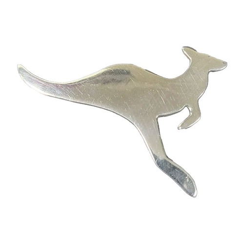 Vintage Kangaroo Brooch 925 Silver Australia Animals
