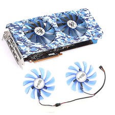 Cooling Fan Graphics Card Radiator Cooling Fan for HIS RX5700XT 8GB