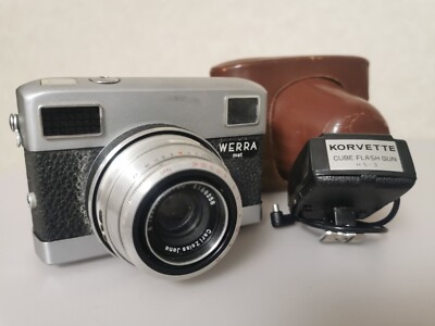 WERRA ヴェラ カールツァイス CARL ZEISS JENA TESSAR CARL ZEISS WERRA 1E CAMERA 35mm WITH TESSAR LENS 50mm f/ 2.8 c