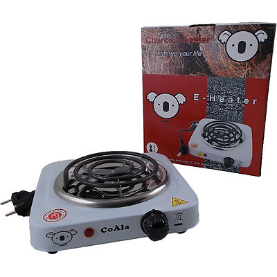 CoAla E-Heater Shisha elektrischer Kohleanzünder Shishakohle Kohlebrenner 1000 W