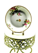 Antique Limoges J.P. L. France Dessert Plate *Chip* 5"