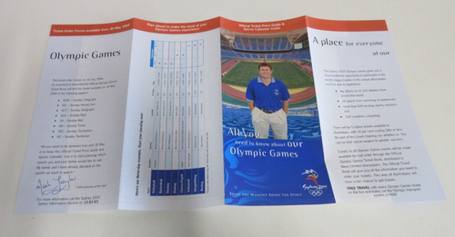 Sydney 2000 Olympic Games - Official Ticket and Price Guide - Brochure - 1999 - Picture 6 of 8