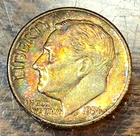 1956 Roosevelt Dime Original Choice BU Neat Tone CHRC