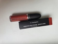 100% Genuine MAC Powder Kiss Liquid Lip Colour - Mull It Over 989, RRP £25