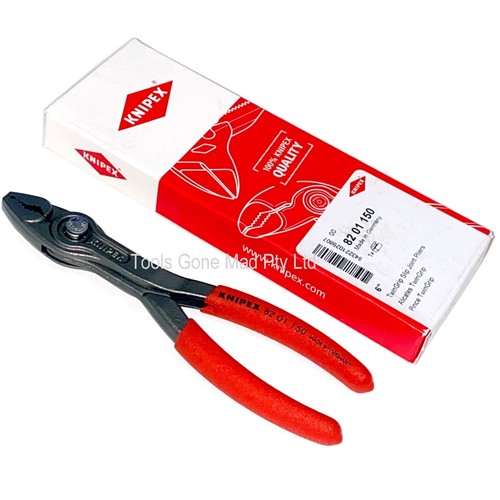 Knipex 150mm 6" Twin Grip Slip Joint Multigrips Pliers TwinGrips - 82 01 150 - Picture 2 of 17