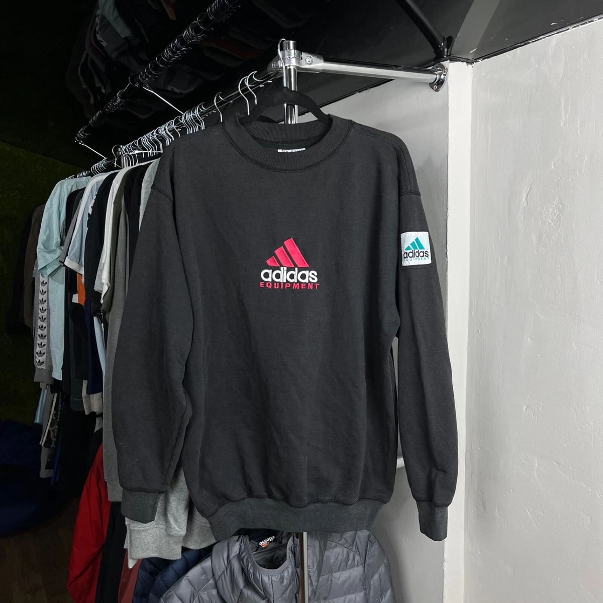 Vintage adidas eqt sweatshirt cheap