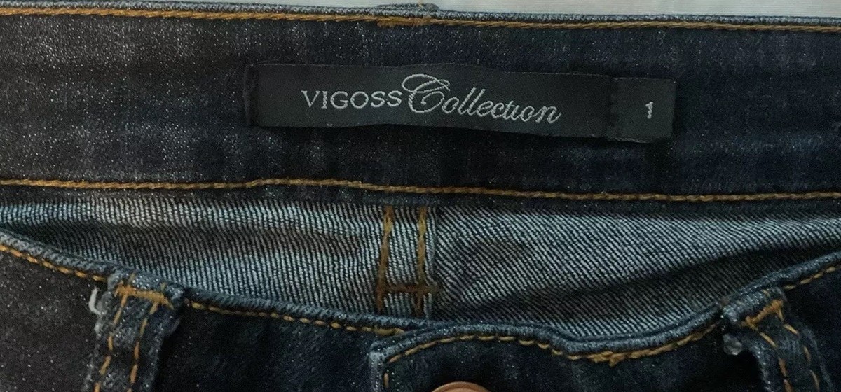 Vigoss Collections Jeans, Juniors Size 1, Cargo Pockets View 5