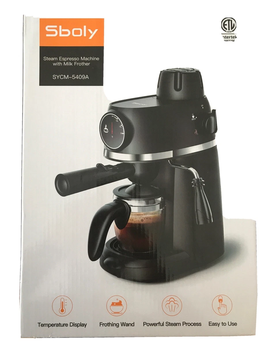 Sboly steam espresso machine sale