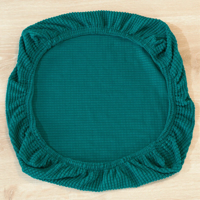 Funda de Asiento Universal Elástica Boda Silla de Comedor Asiento Cojín Silla Cubierta 🎀 Foto 2 de 4