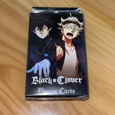Black Clover Anime Asta Yuno Group Playing Cards One Deck Official Licensed