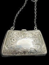 Antique Art Deco Blackinton Sterling Silver Coin Purse w/wallet