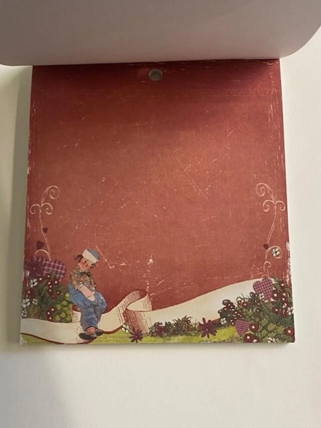 Creative Imaginations 6x6.75 6" Paper Pad Ragmuffin NEW Raggedy Ann & Andy - Image 3 of 4