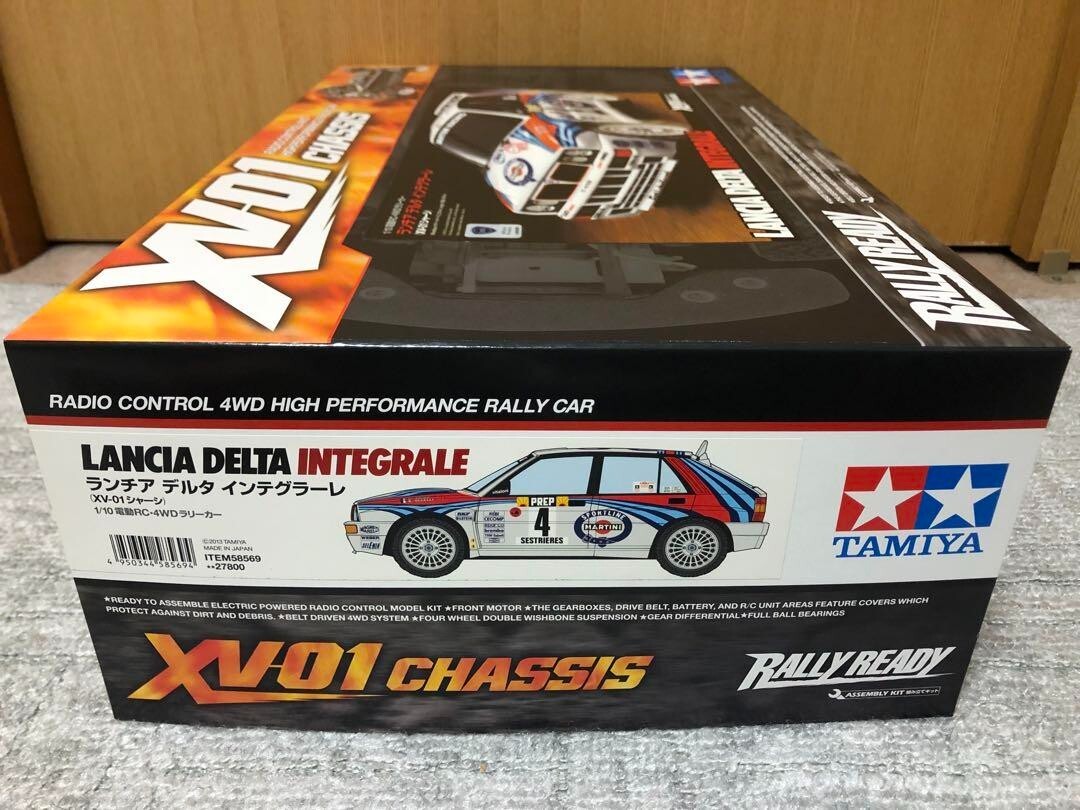 自動車 TAMIYA XV-01 LANCIA DELTA INTEGRALE Amazon.com: Tamiya 300058569-1:10 RC XV-01 Lancia Delta HF
