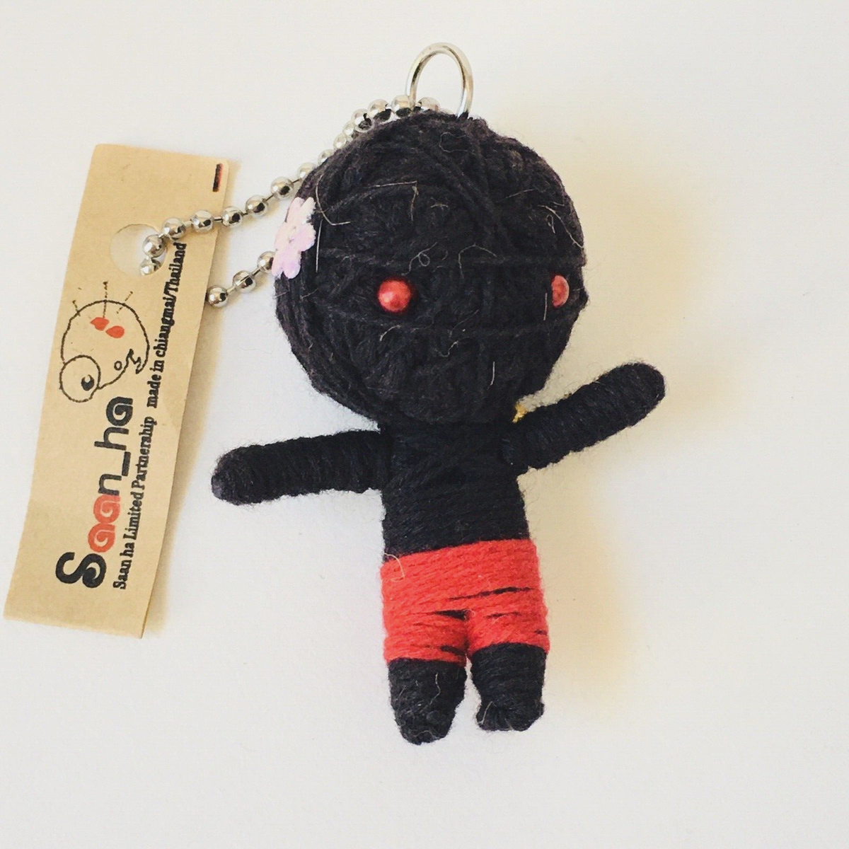Voodoo Lucky Doll Action Figure Keychain 