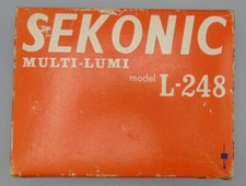 Sekonic Multi-Lumi L-248 Light Meter in box w/ case