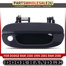 Front Passenger Black Exterior Door Handle For Dodge Ram 1500 1994-2001 Ram 3500