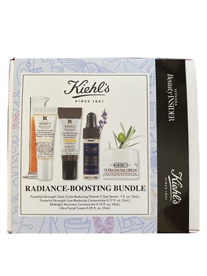 KIEHLS RADIANCE-BOOSTING BUNDLE + Free Kiehls And Other Sephora Samples!