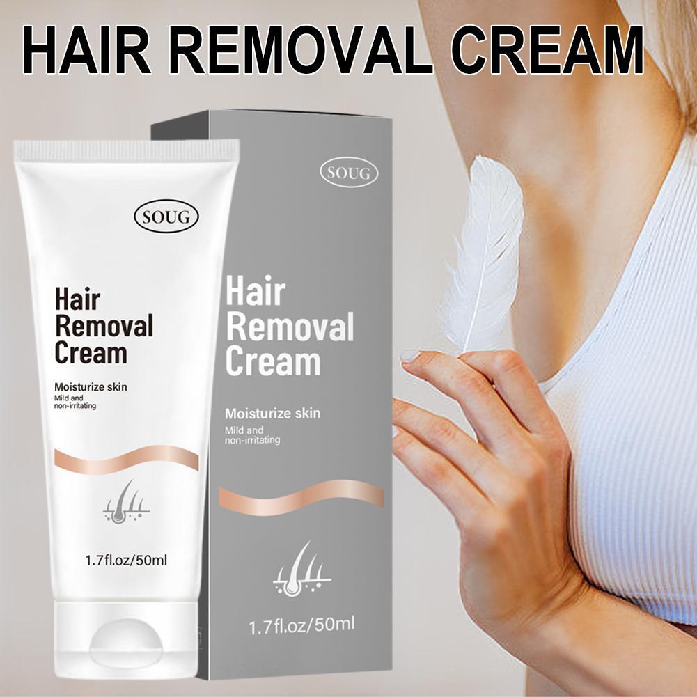 50g Painless Hair Removal Cream Stop Hair Growth Cream For Women & Men eBay
