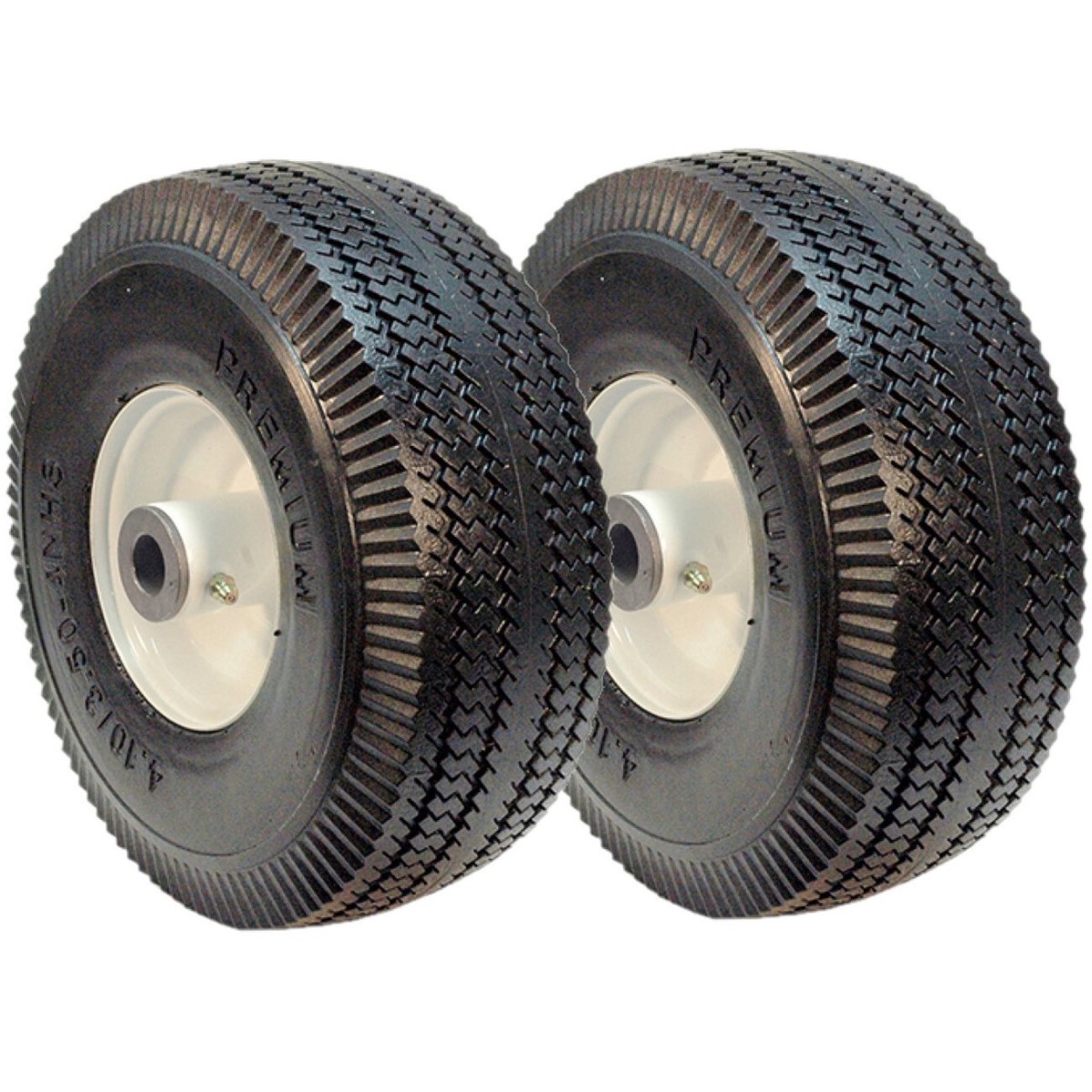 Ogracwheel Flat Free Tire 4.10/3.50-4 With 3/4 And 5/8 Bearings, 2.2-in - Foto 9