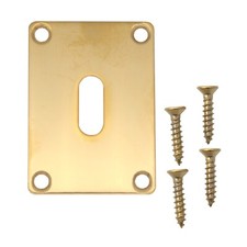 Repair Escutcheon Keyhole Flat Plate Cover  Euro Surround Adhesive or Screw on