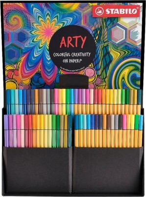 Kugelschreiber Set - ARTY Creative Set - 68 Stück - Spitze 88 & Stift 68 