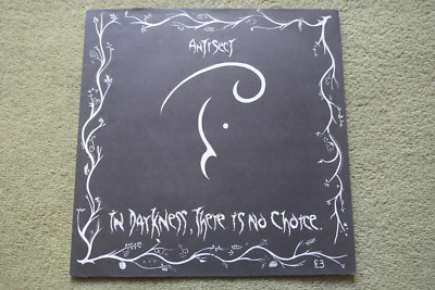 ANTISECT – IN DARKNESS, THERE IS NO CHOICE LP – Nr MINT 1984 ORIG