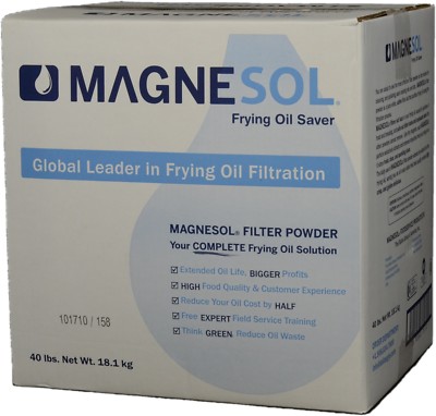 40 lb Bulk Box Magnesol XL Fry Oil Saver Economy Size, 727152, by Dallas Group