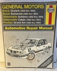 New ListingHaynes Manual General Motors N-Cars 1985-95 Pontiac Grand Am Calais Buick 38025