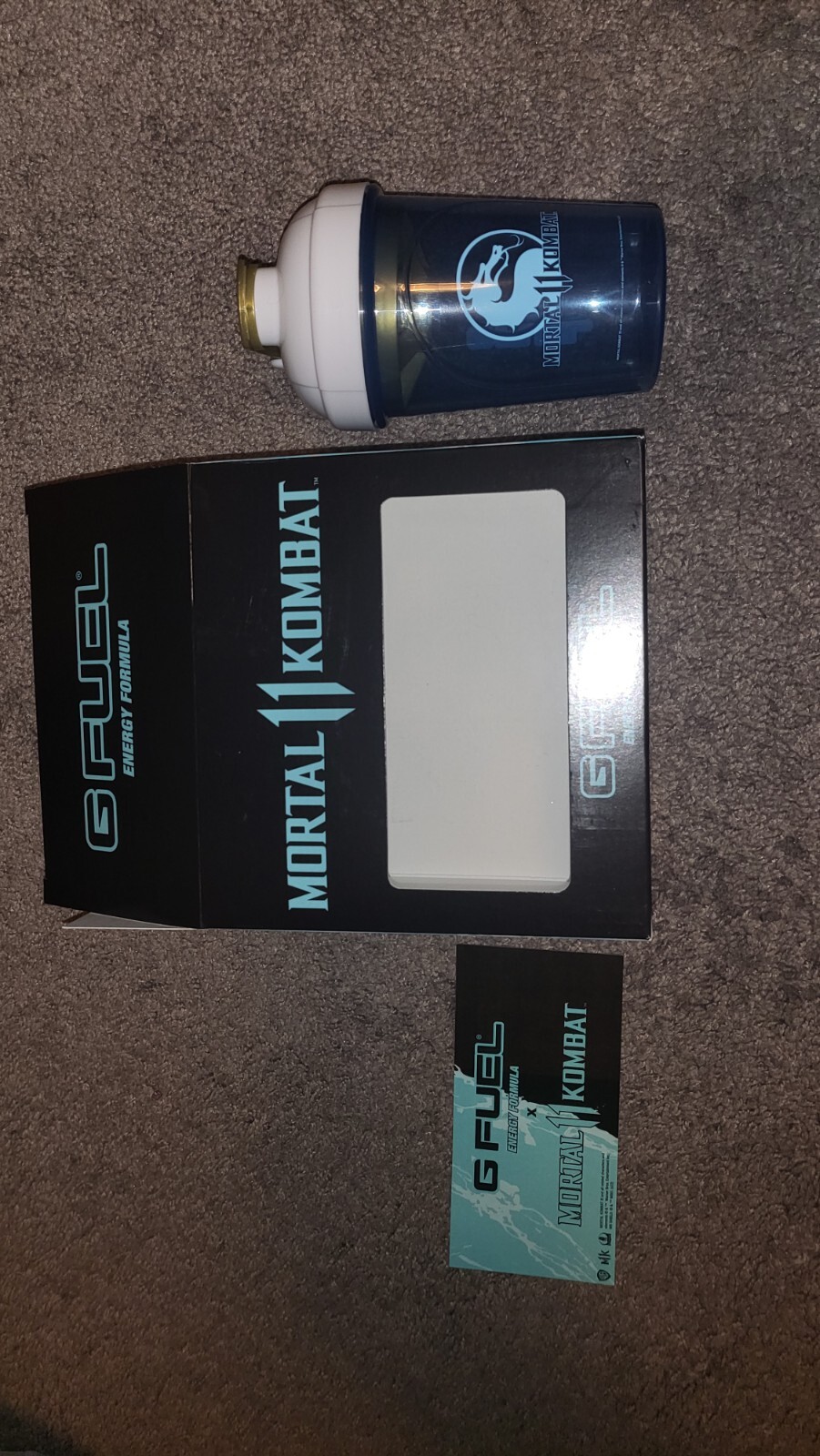 GFuel Electric Strike Collector's Box (shaker/sticker/box only) eBay