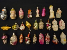 lots to choose from soviet russia christmas tree ornaments vintage glass toys