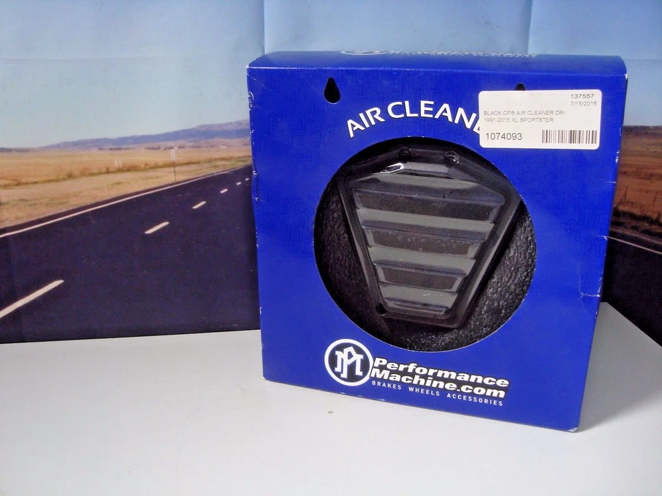 Harley XL Air Cleaner PM 0206-2117-SMB Drive Black Ops Fits Sportster 1991 Up X9 - Image 2 of 4
