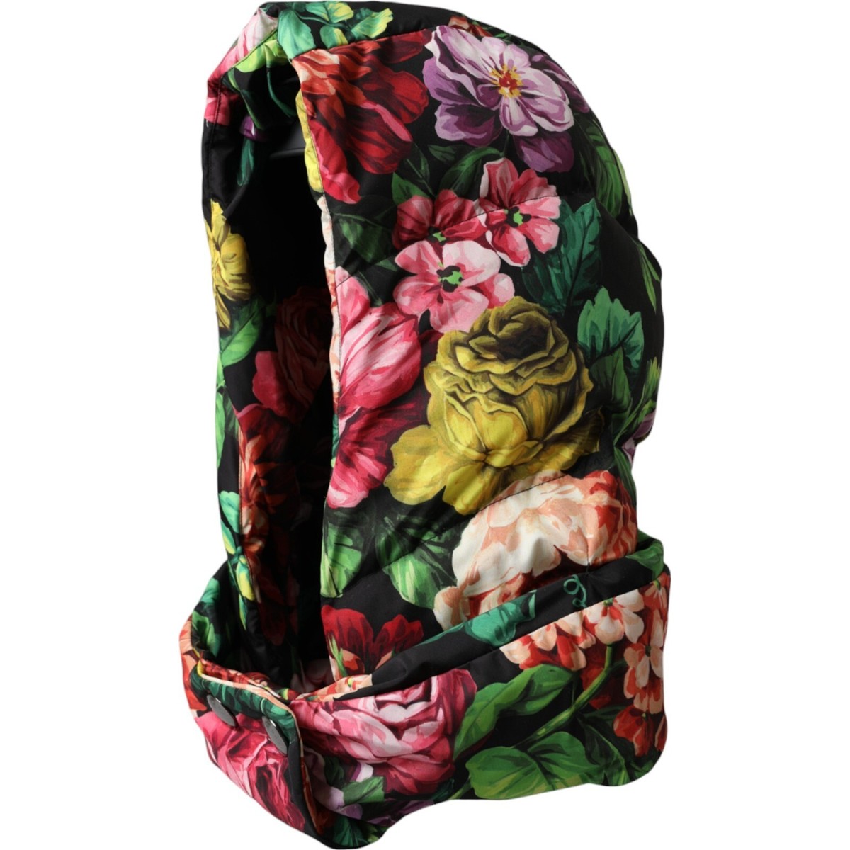 【VIP価格】DOLCE & GABBANA Floral Head Wrap Hat DOLCE & GABBANA Hat Multicolor Floral Whole Head Wrap