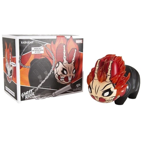 BALZAC Skull Bat Soft Vinyl Red Bone Figure F/S FEDEX | eBay