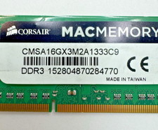 Corsair PC3-10600 (DDR3-1333) Bus Speed Computer RAM 16 GB