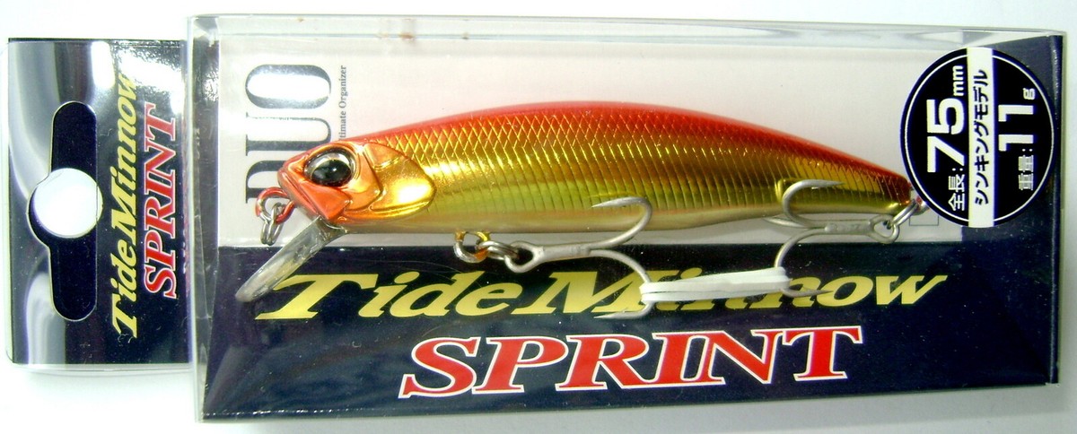 Leurre Duo Tide Minnow 75 Sprint - Couleur AHA0011 - 11g - Pêche En Mer